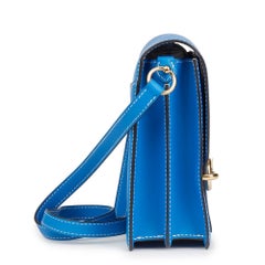 Hermes Blue Hydra Evercolour Leather Roulis 23 Bag, 2105