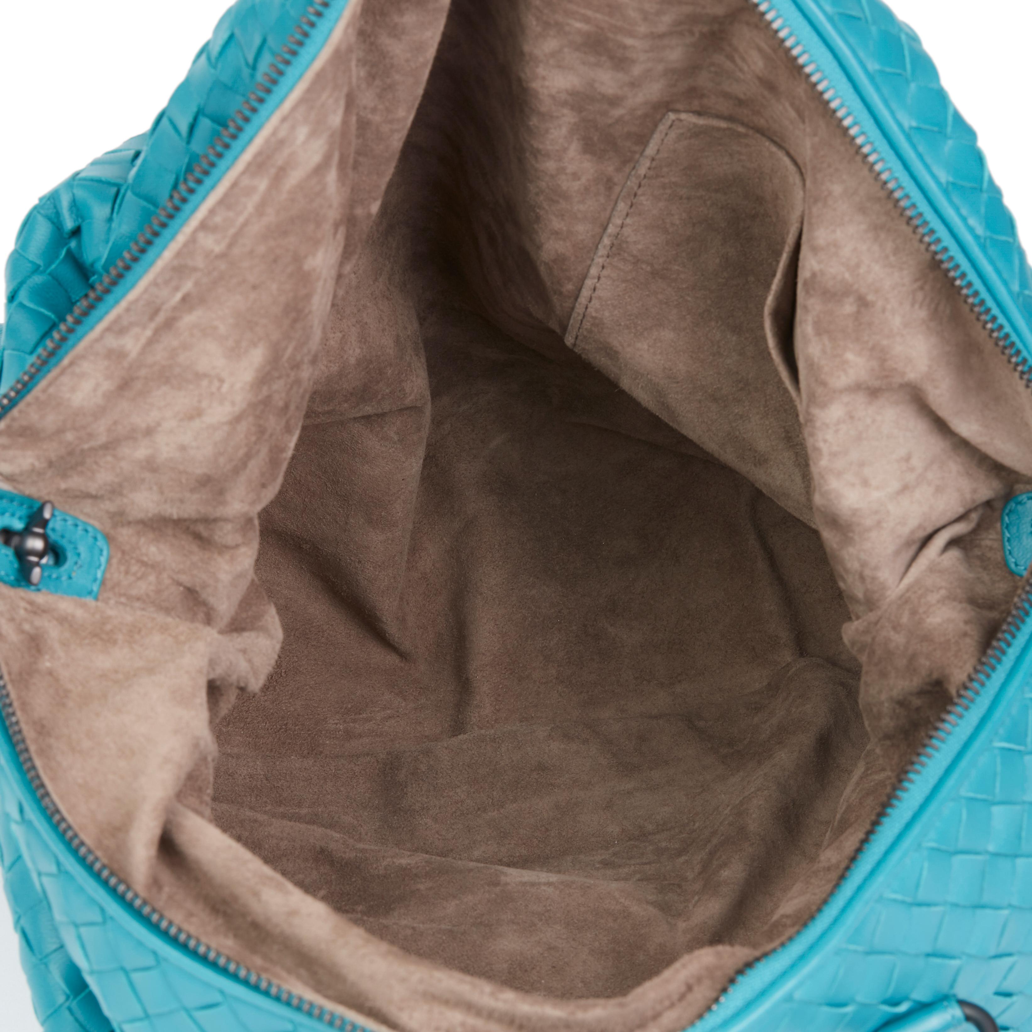 Women's 2010's Bottega Veneta Brighton Woven Lambskin Convertible Bag