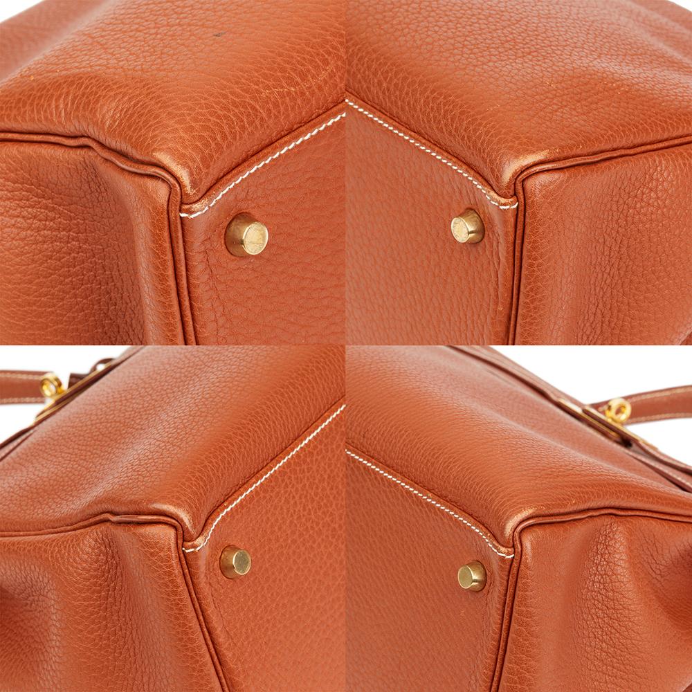 2001 Hermes Brique Togo Leather Retourne Kelly 32cm Bag 3
