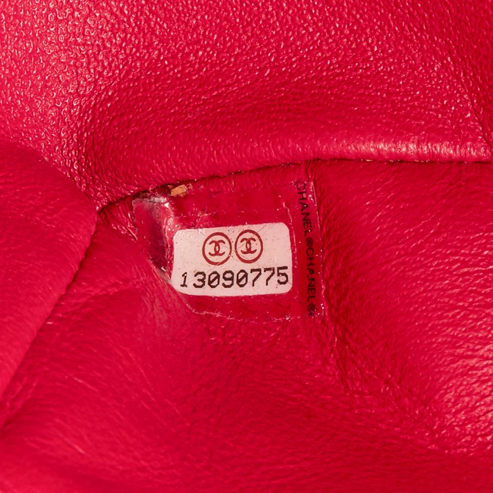 2009 Chanel Fuchsia Quilted Lambskin Maxi Classic Single Flap Bag 1