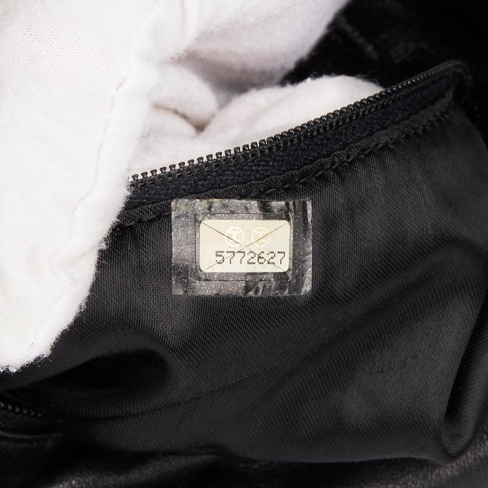 1998 Chanel Black Lambskin Timeless Bucket Bag 4