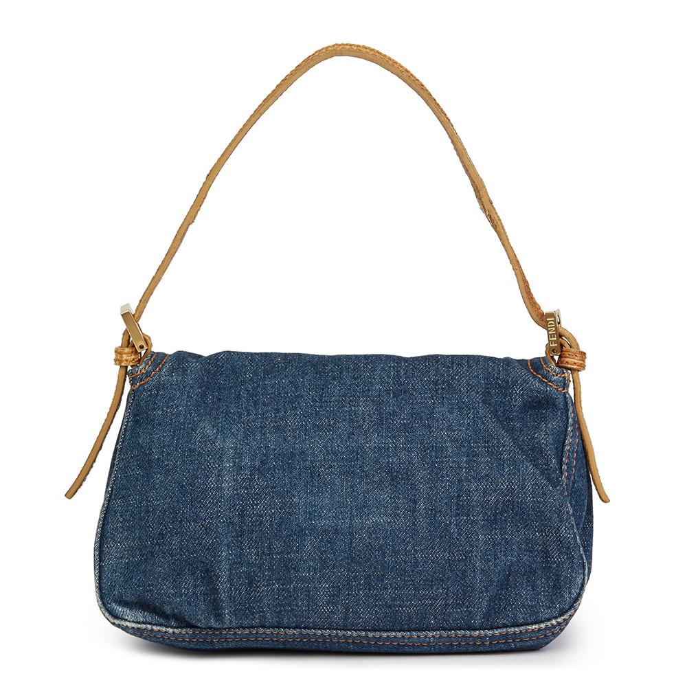 Fendi denim baguette vintage sale