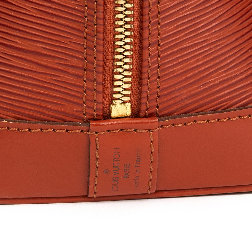 1996 Louis Vuitton Kenyan Fawn Epi Leather Vintage Alma PM Bag 1
