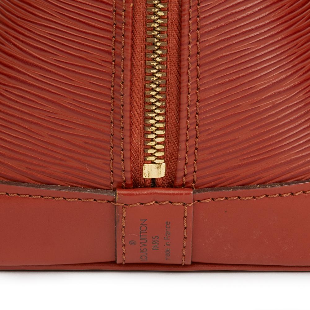 Louis Vuitton Kenyan Fawn Epi Leather Vintage Alma PM Bag, 1996 2