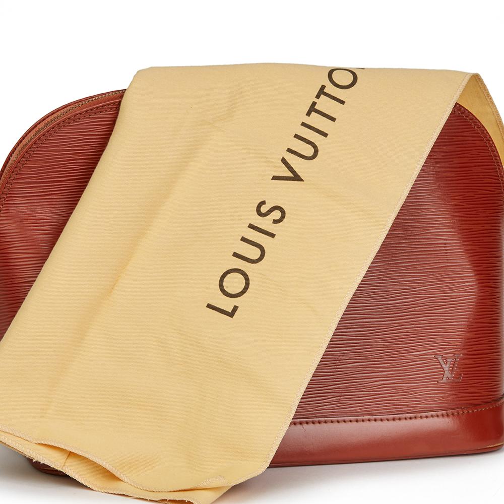 Louis Vuitton Kenyan Fawn Epi Leather Vintage Alma PM Bag, 1996 5