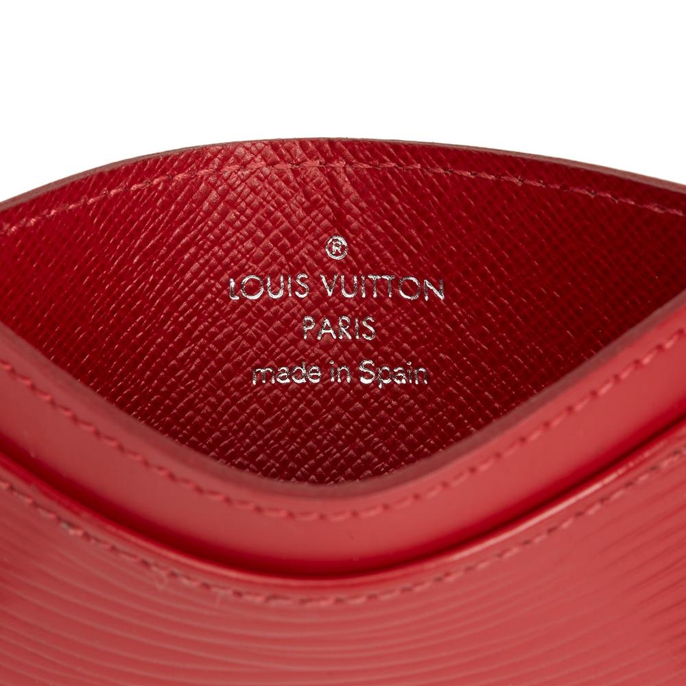 Louis Vuitton Rubis Epi Leather Card Holder, 2013  2