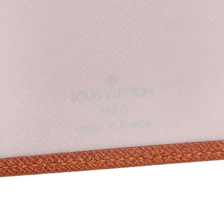 Louis Vuitton Brown Taiga Leather ID Card Holder, 2003 at 1stDibs ...