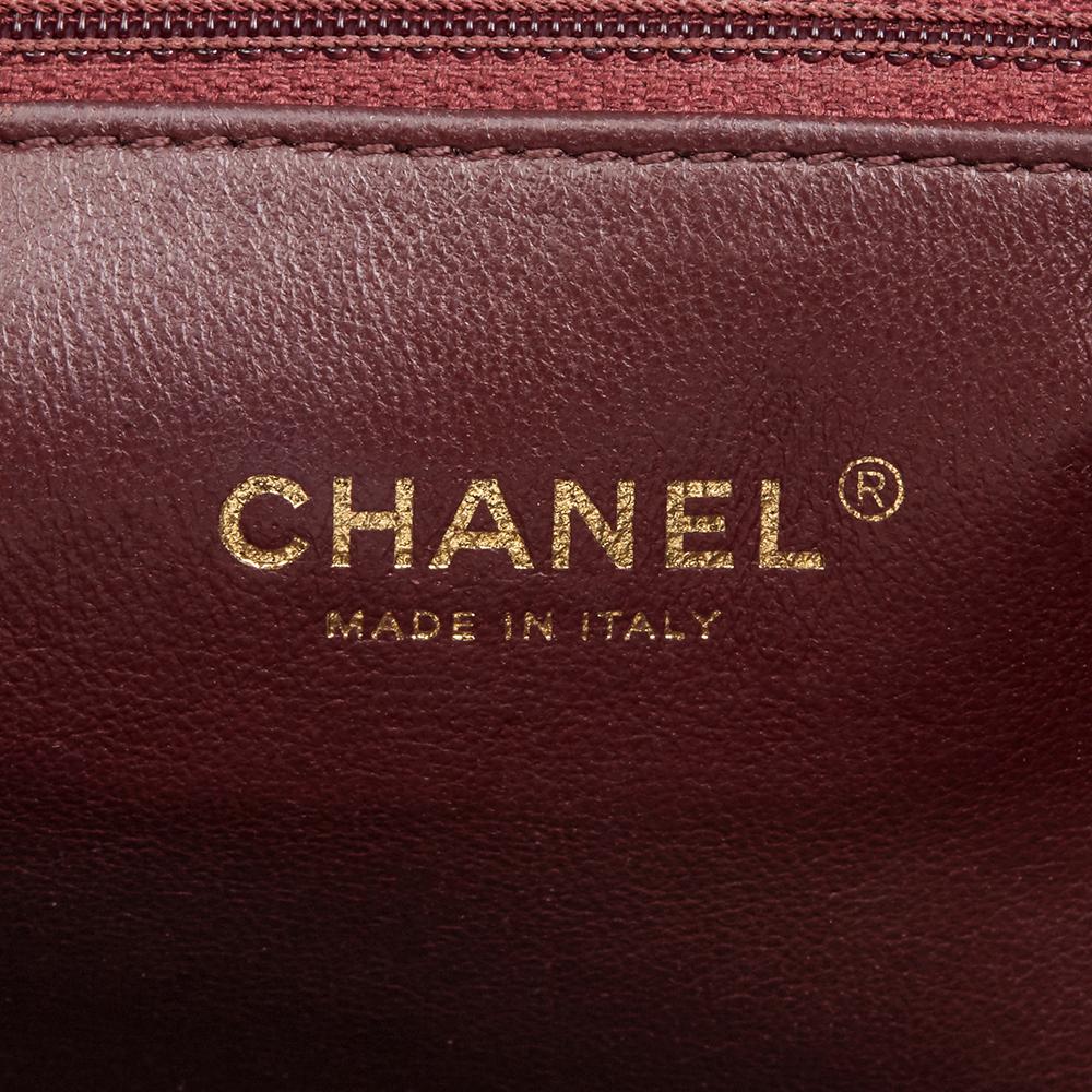 2017 Chanel Schwarz Gesteppt Kaviar Leder Große Schulter Einkaufstasche 3
