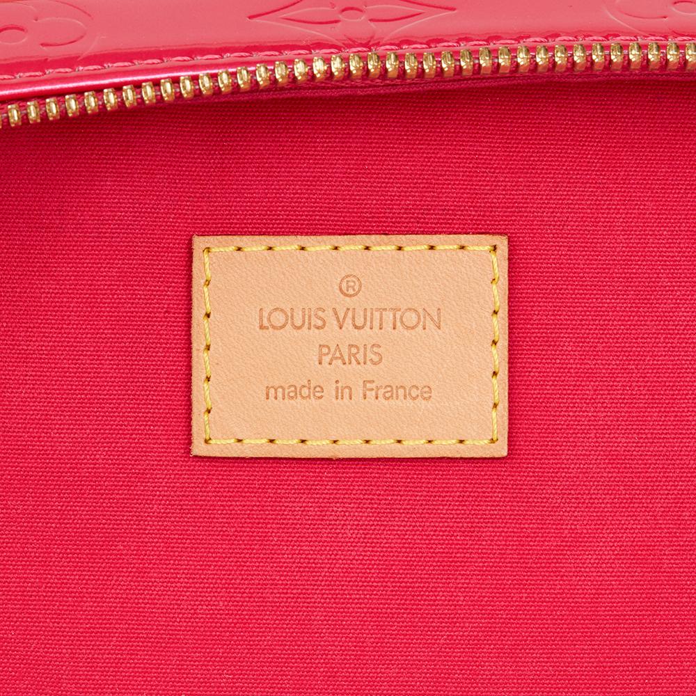 2003 Louis Vuitton Fuchsia Monogram Vernis Leder Sullivan Horizontal PM 2
