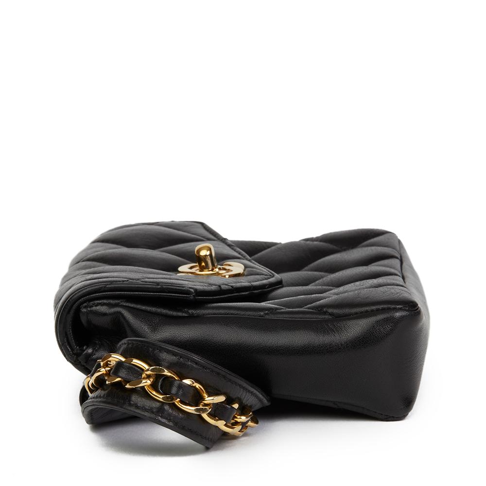 chanel classic belt bag black