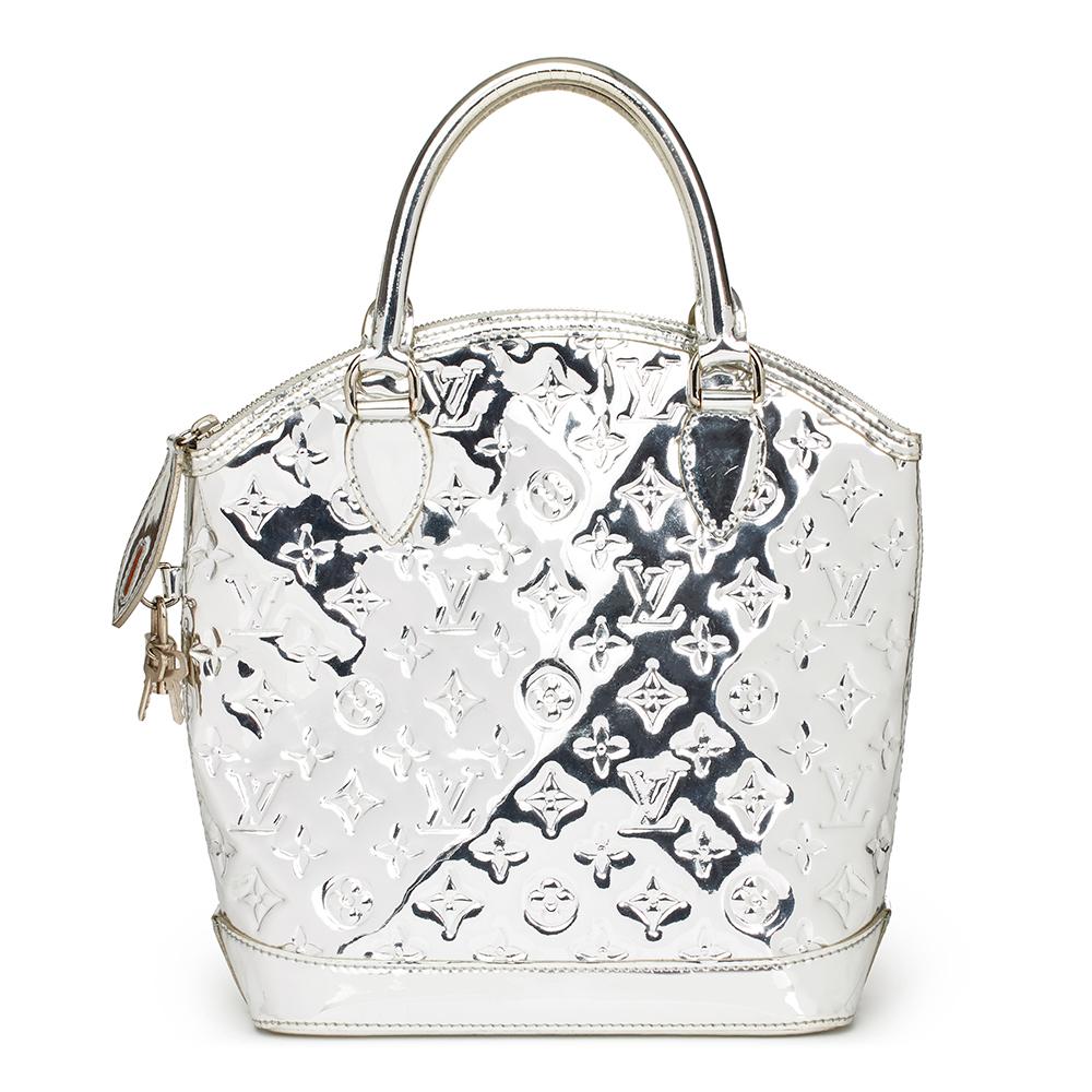 Women's 2007 Louis Vuitton Silver Monogram Miroir Vinyl Lockit