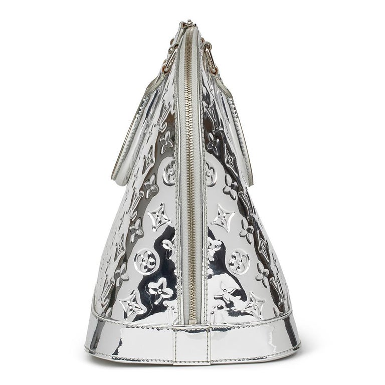 Louis Vuitton Alma Monogram Miroir Gm Silver