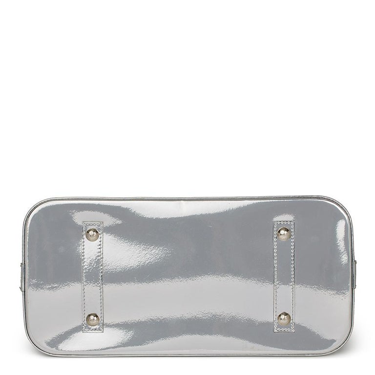 Louis Vuitton Silver PVC Monogram Miroir Alma GM Silver Hardware, 2008  Available For Immediate Sale At Sotheby's