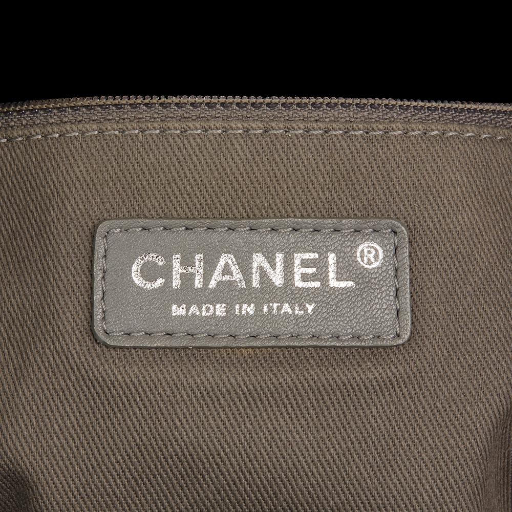 2014 Chanel Beige Painted Canvas Medium Graffiti Backpack  1