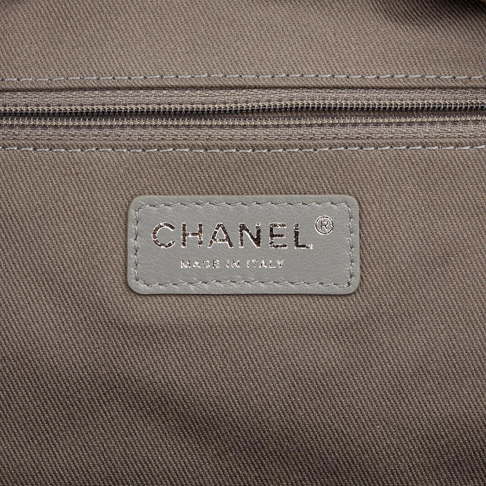 2014 Chanel Beige Painted Canvas Medium Graffiti Backpack  1