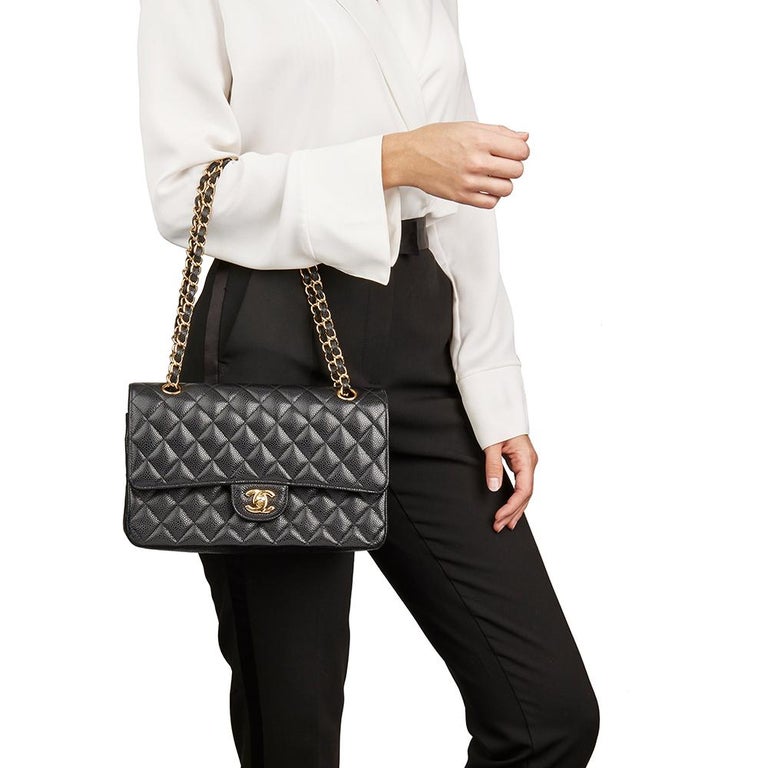 chanel purse caviar leather bag