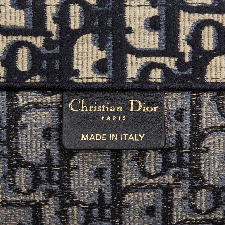 2018 Christian Dior Blue Oblique Monogram Canvas Book Tote at 1stDibs ...