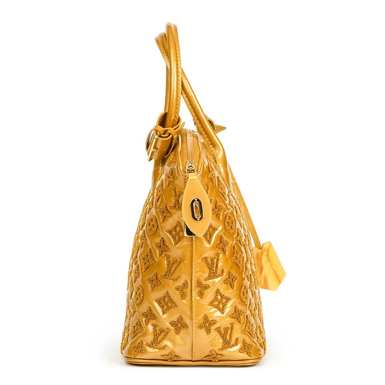 Louis Vuitton Fascination Lockit Patent Lambskin Handbag at 1stDibs
