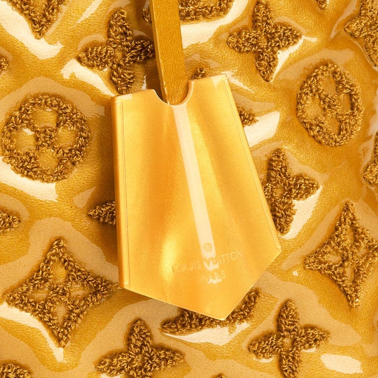 2011 Louis Vuitton Mustard Patent Lambskin Monogram Fascination Lockit