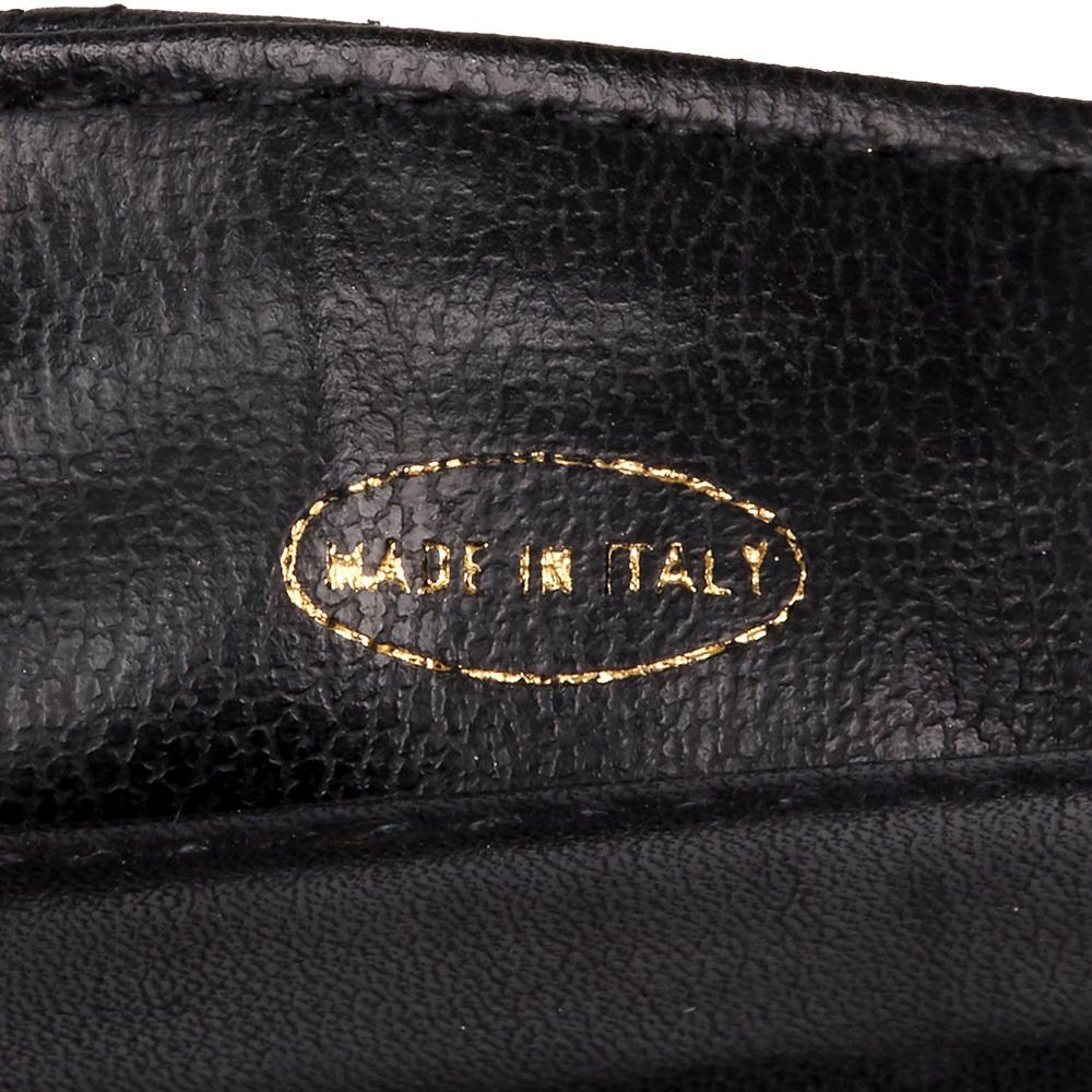 1990 Chanel Black Quilted Lambskin Vintage Classic Belt Bag 4