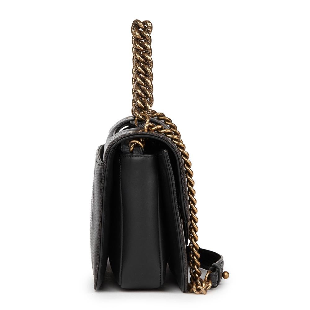 CHANEL
Black Lizard & Quilted Lambskin Medium Perfect Edge Classic Flap Bag

Reference: HB2335
Serial Number: 17069627
Age (Circa): 2013
Accompanied By: Chanel Dust Bag, Authenticity Card, Care Booklet
Authenticity Details: Serial Sticker,
