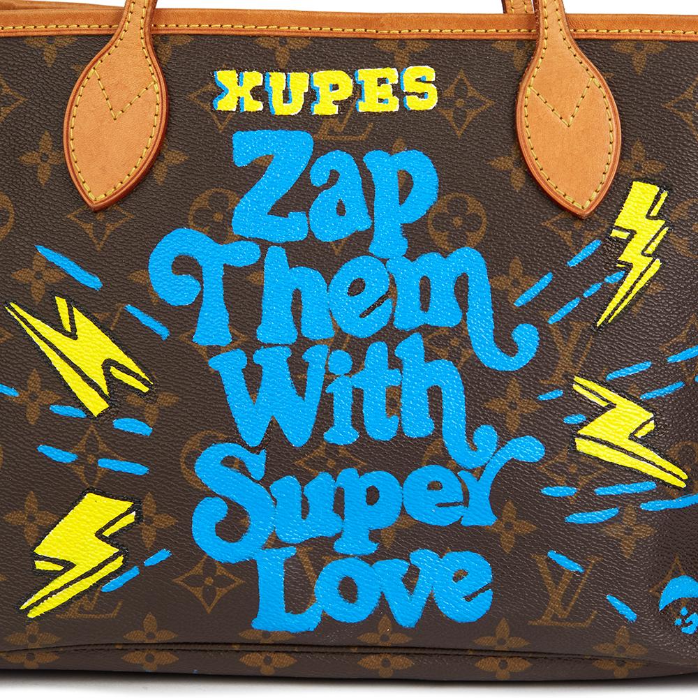 Women's Louis Vuitton Xupes X Year Zero London Zap Them with Super Love Nevefull PM