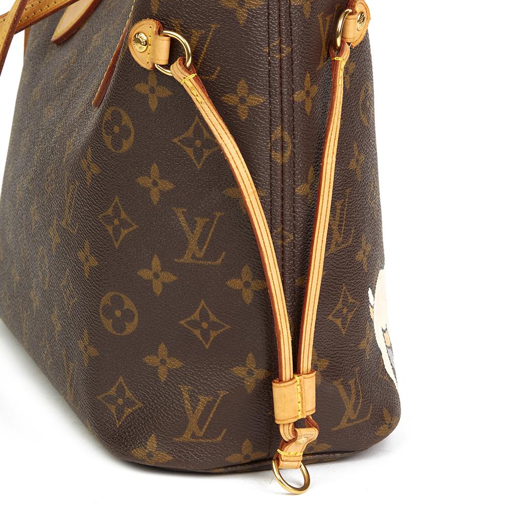 Louis Vuitton Xupes X Year Zero London „Satan liebt mich“ Neverfull PM 2