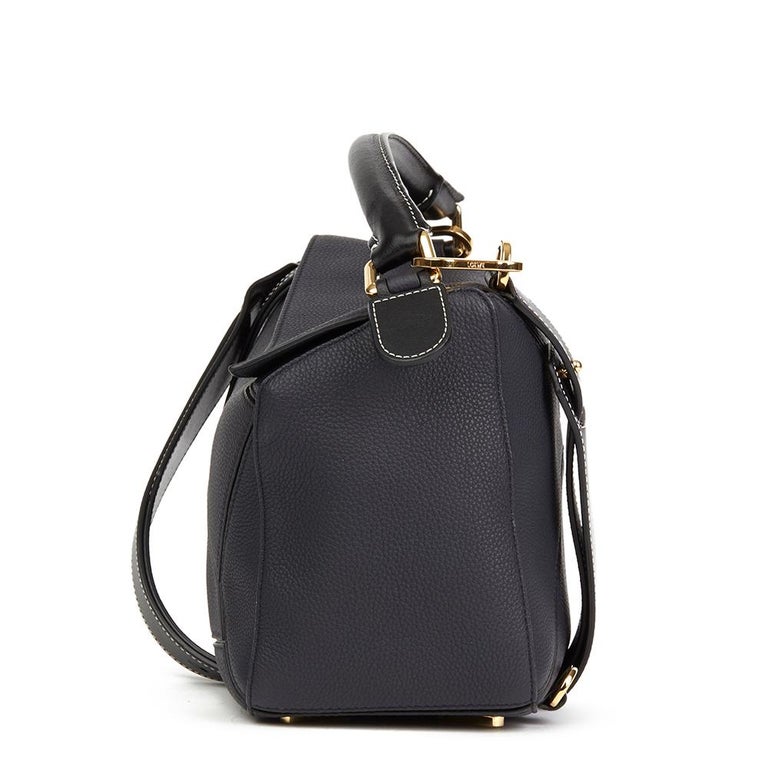 Got my dream Loewe small puzzle bag in midnight navy/black, pre