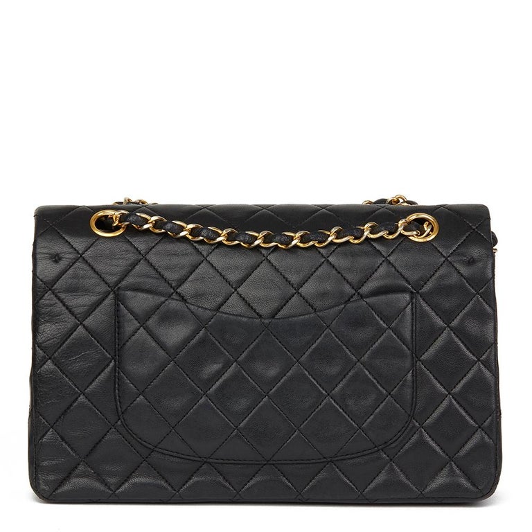 chanel double flap bag lambskin