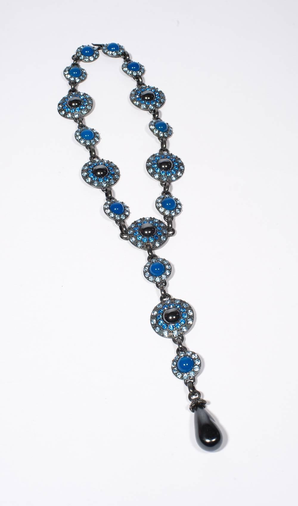 Yves Saint Laurent Rive Gauche Divine Long Necklace   For Sale 2