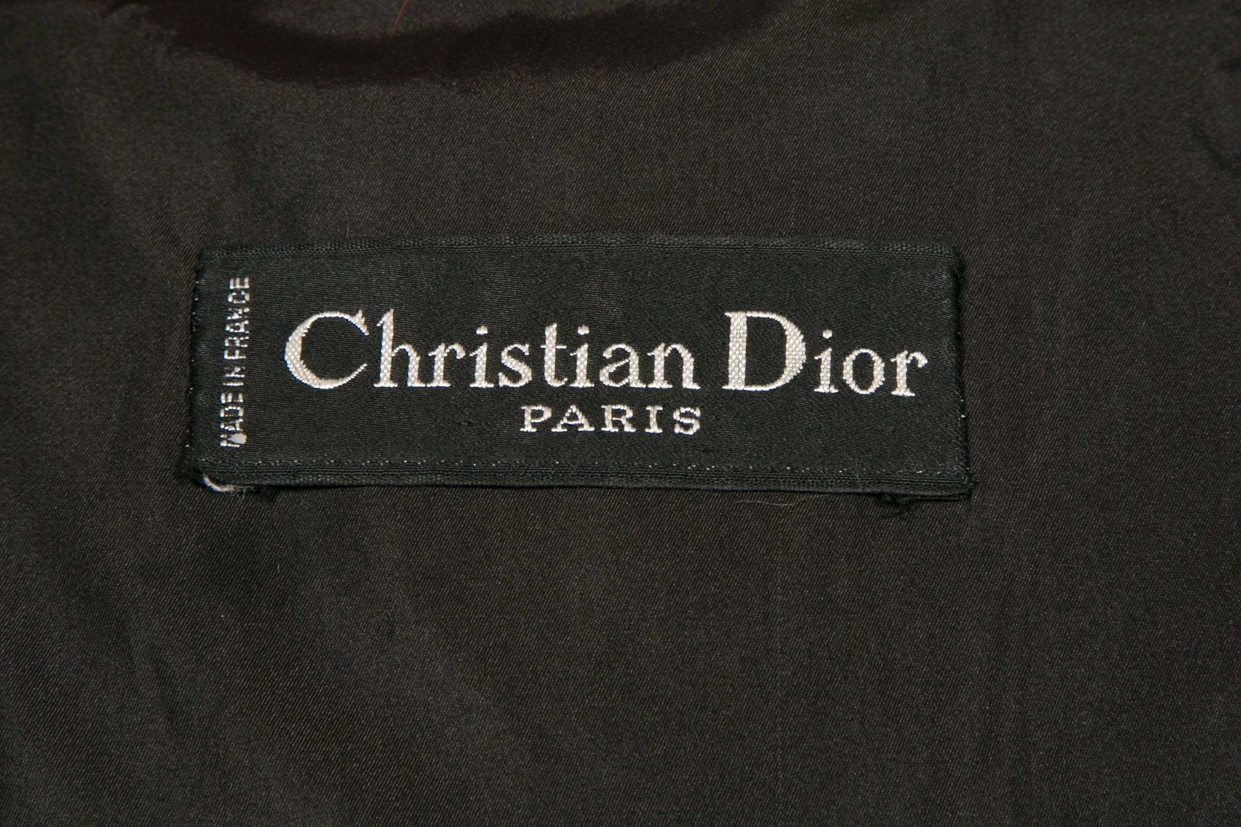 1985/90 Christian Dior Fabulous Suprematism Malevitch Mink Coat  3