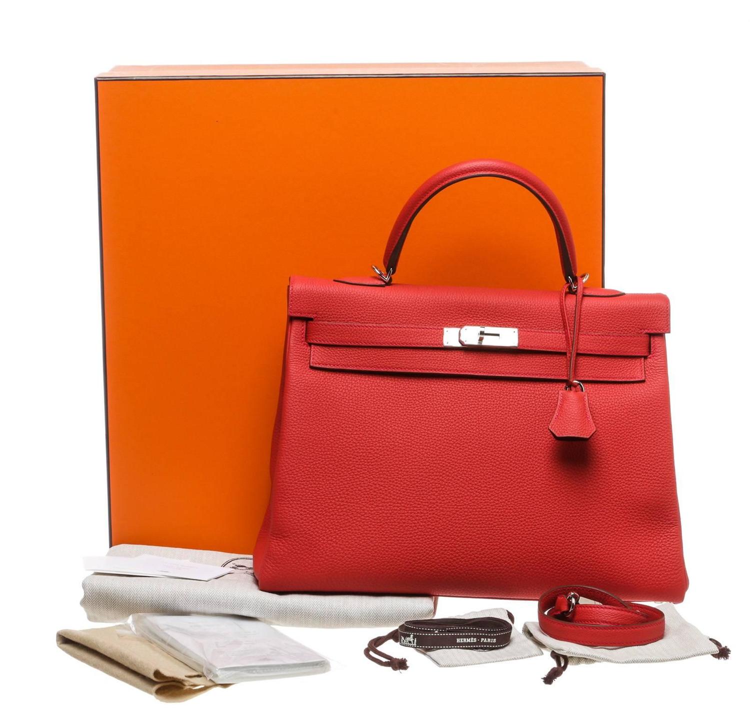 hermes double sens orange