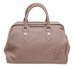 Louis Vuitton Rose Calf Leather LTD Cinema Intrigue Satchel Handbag