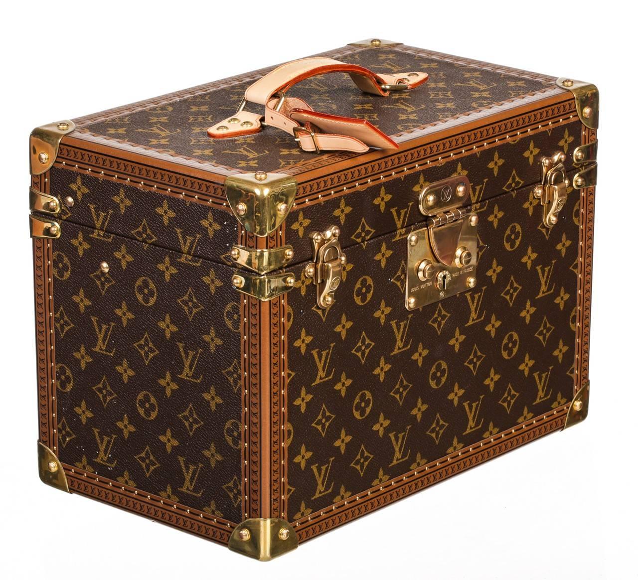 Louis Vuitton Brown Monogram Boite Pharmacie Case In Excellent Condition For Sale In Corona Del Mar, CA