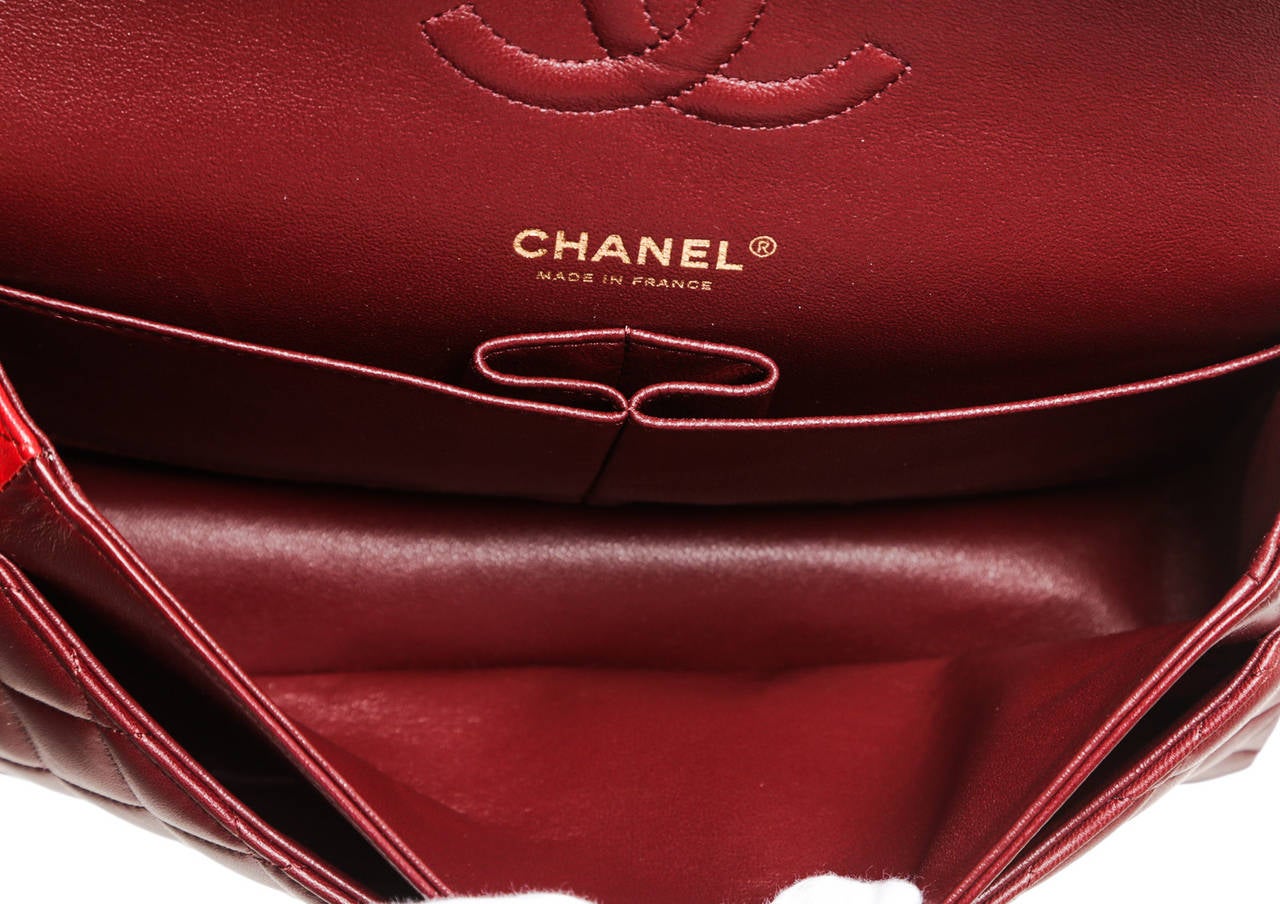 Chanel Pink Multicolor Quilted Lambskin Classic 2.55 Medium Flap Handbag 4