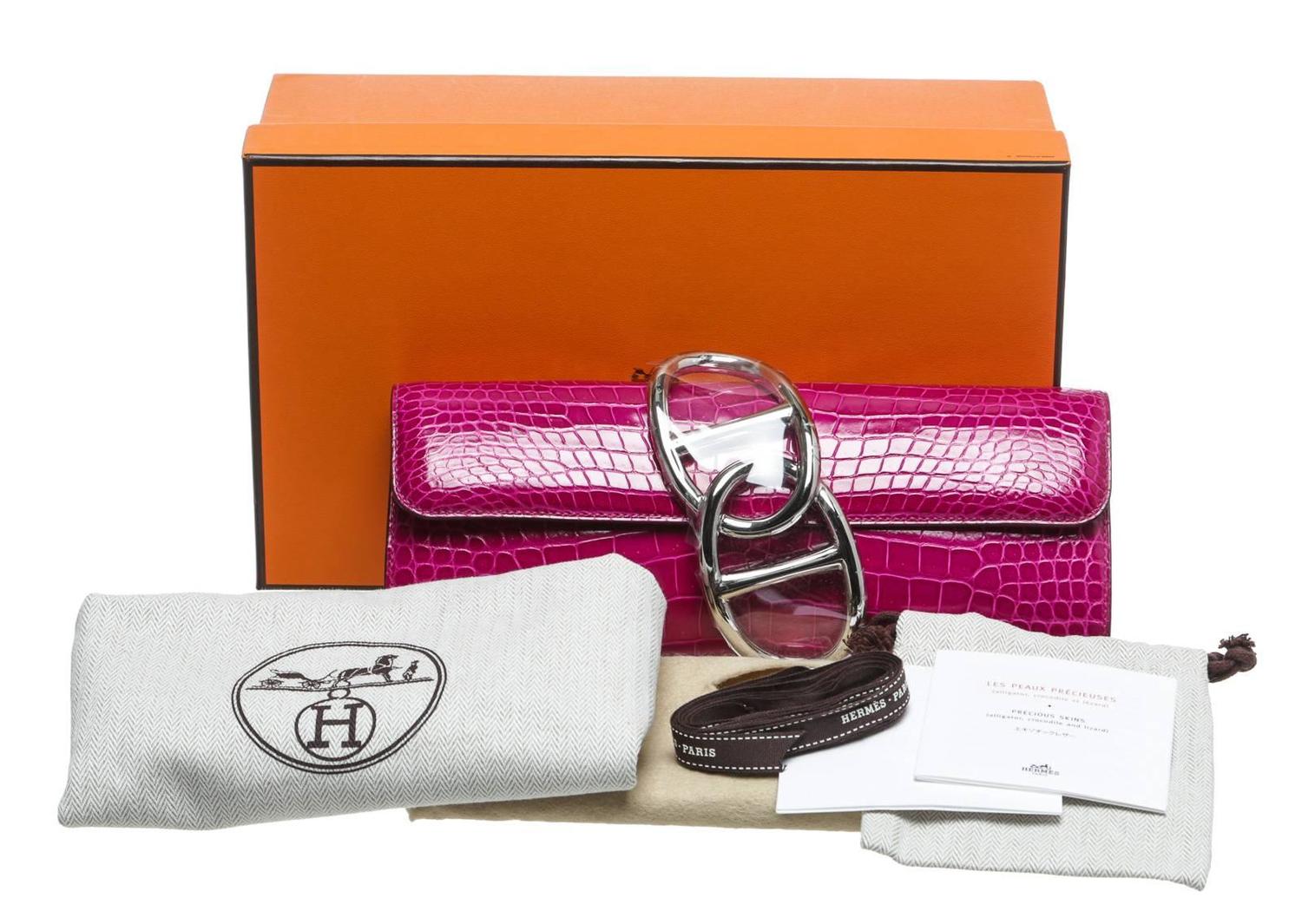 Hermes Rose Sheherazade Crocodile Egree Clutch Handbag For Sale at ... Hermes Rose Sheherazade Crocodile Egree Clutch Handbag For Sale at ...