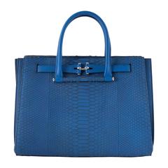 VBH Madison Ultra Matte Orion Python Top Handle Tote