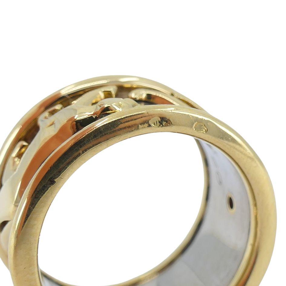 Vintage Panthère de Cartier Bague en or 18k Steele en vente 4
