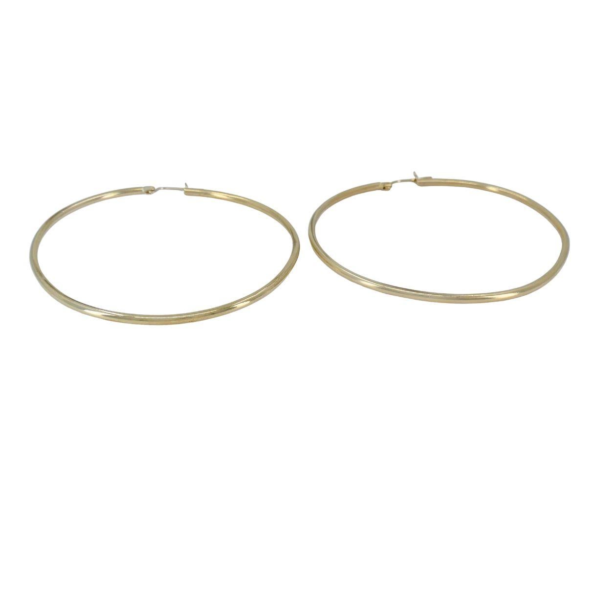 Boucles d'oreilles en or 14k en vente 1