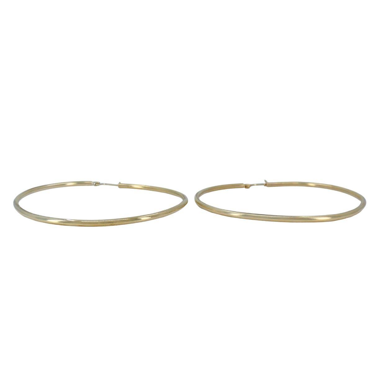 Boucles d'oreilles en or 14k en vente 2