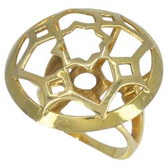 Paloma Picasso for Tiffany & Co. Zellige 18k Gold Dome Ring