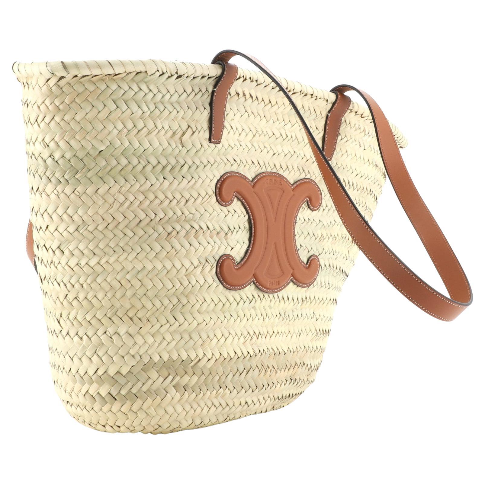 celine medium triomphe basket