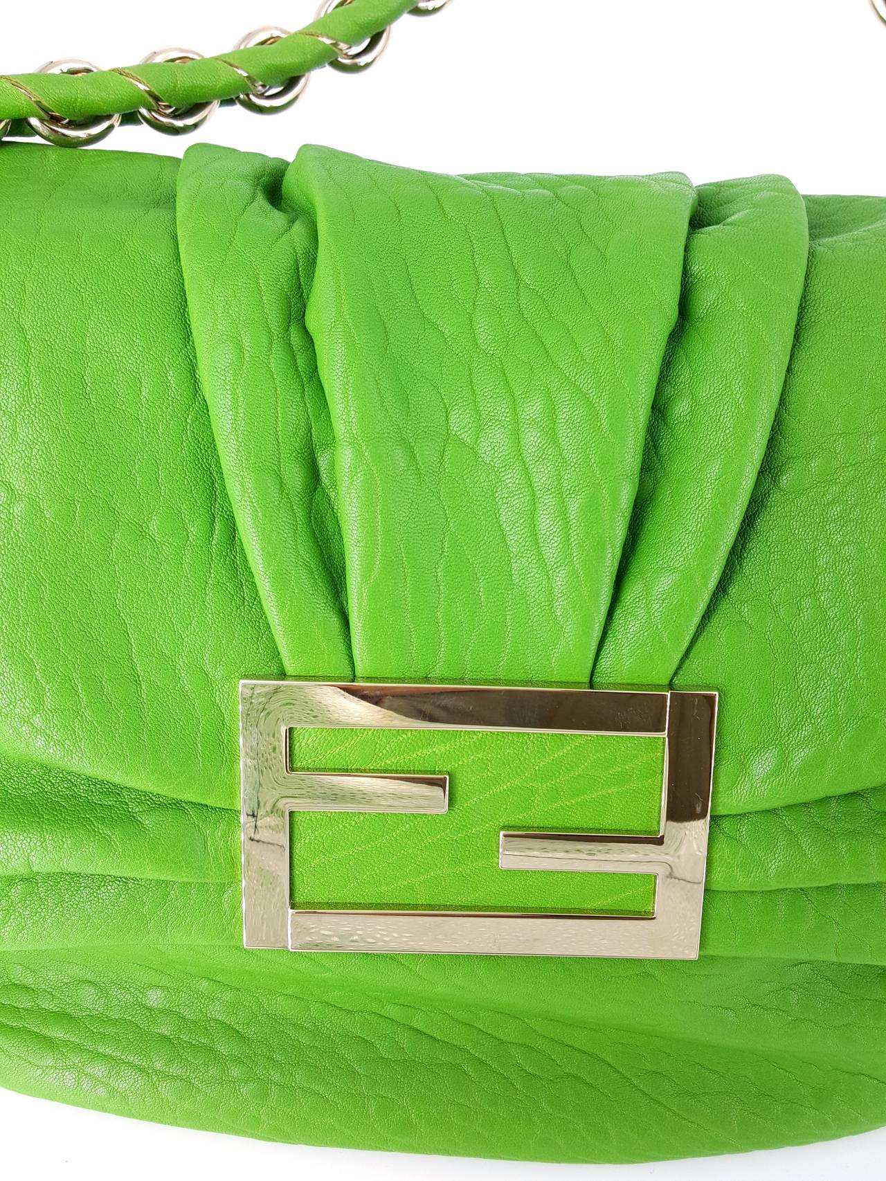 coach kelly green handbag