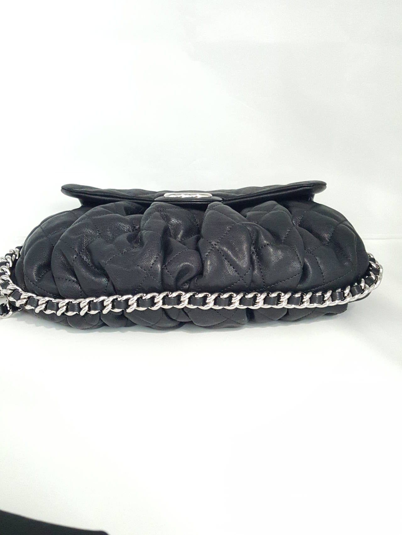 Women's CHANEL Black Medium  Chain Around Flap Cross Body/Messenger.