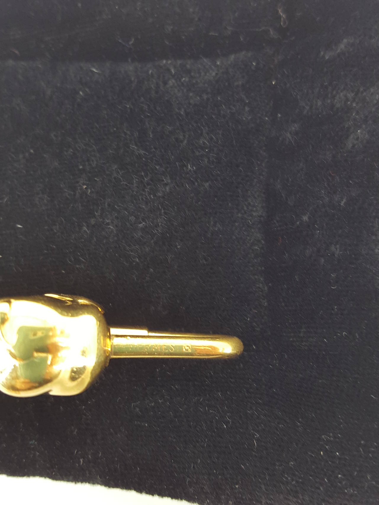 Hermes Elephant Motiff Cadena Charm/Key Ring In New Condition In Delray Beach, FL