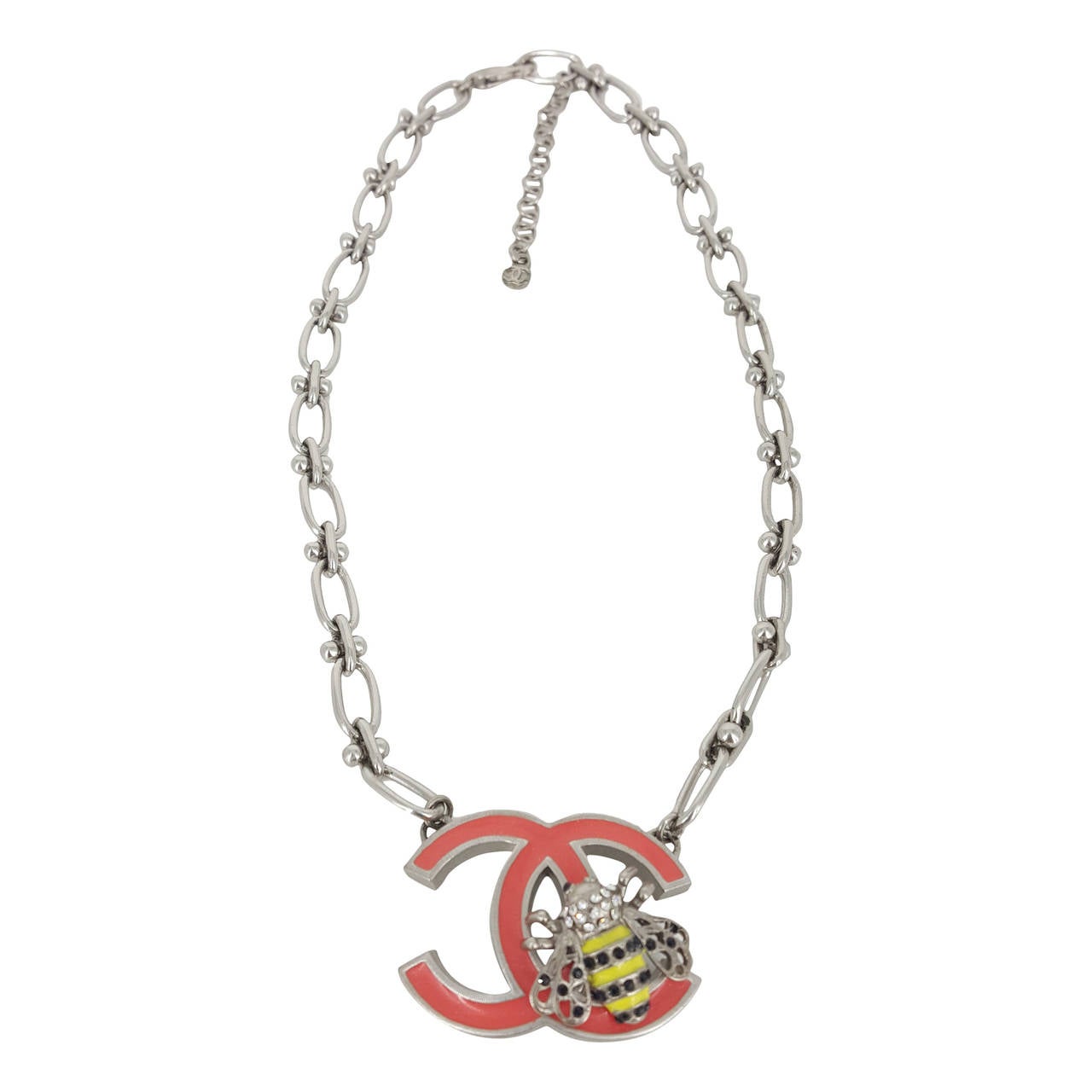 Chanel Bumble Bee "CC" Necklace From 2004.