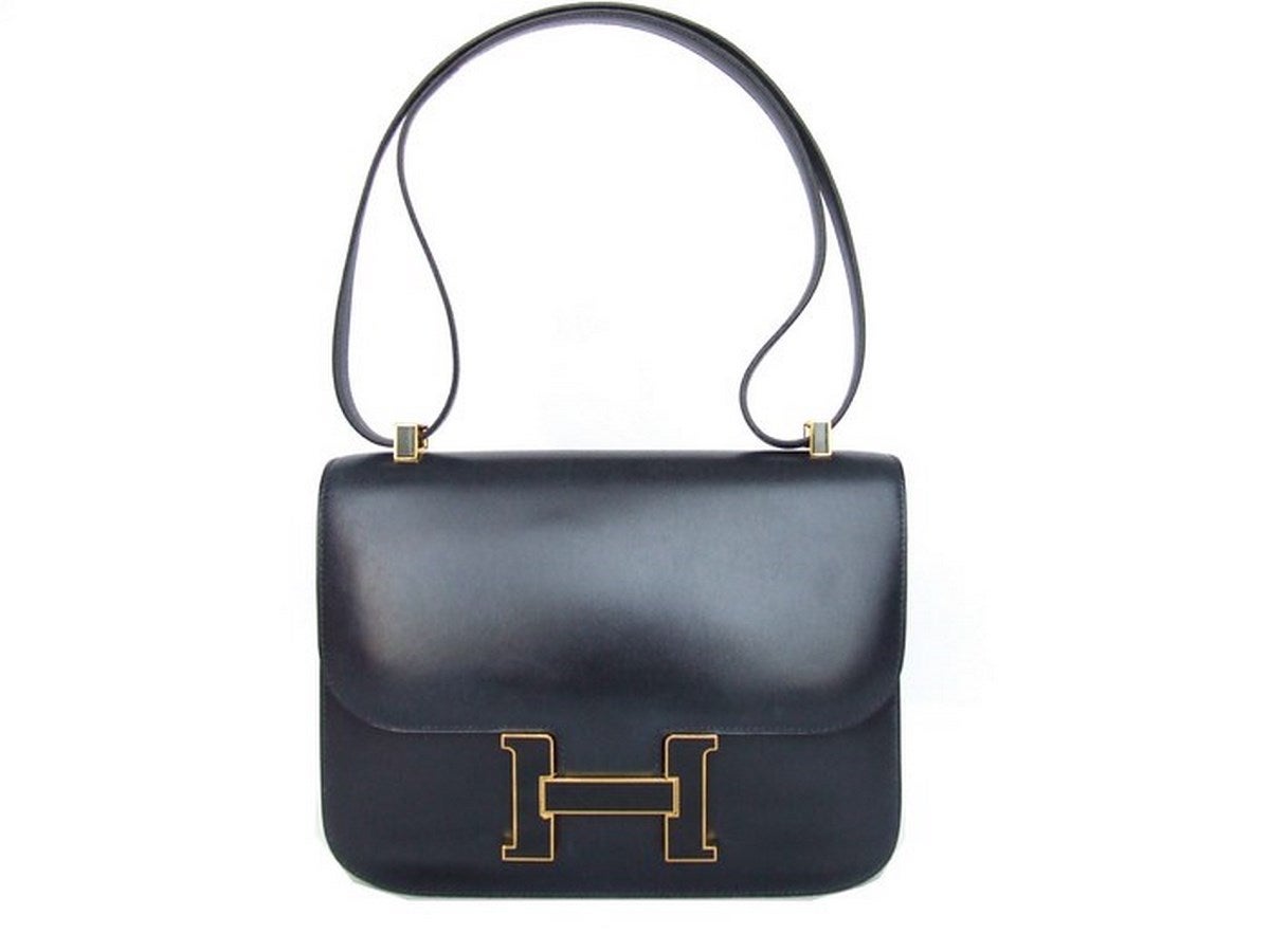 hermes vintage constance rare cross body bag navy blue hermes vintage constance rare cross body bag navy blue