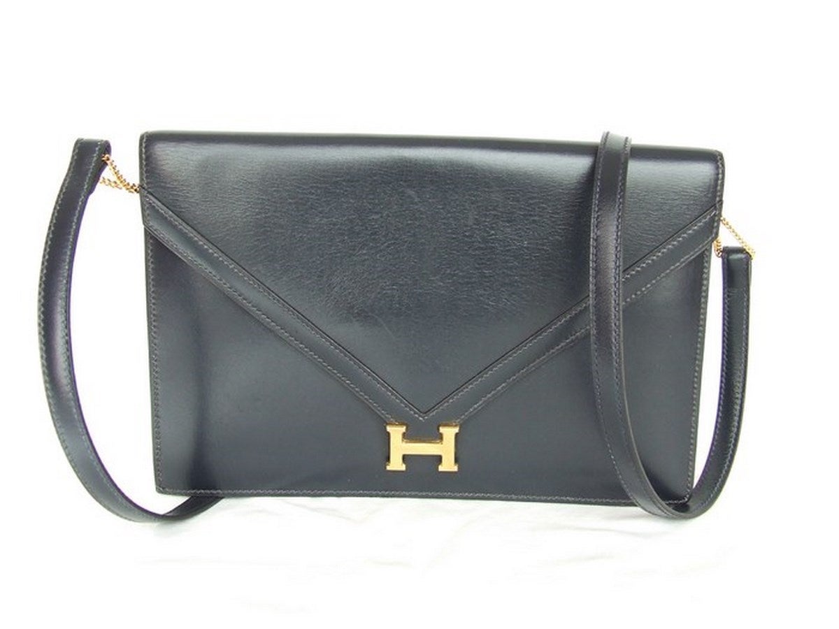 hermes blue clutch