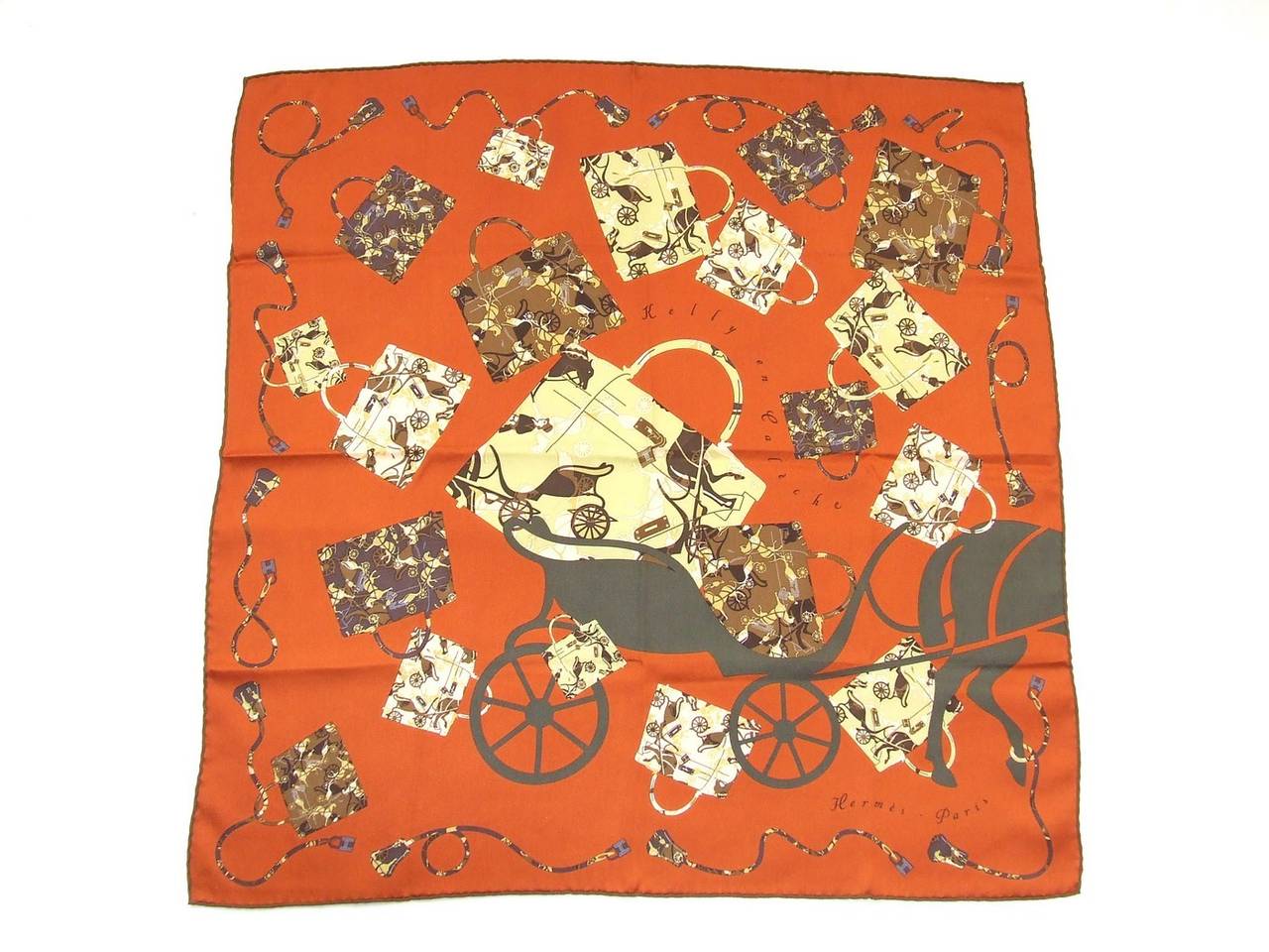 BEAUTIFUL AUTHENTIC HERMES SCARF

