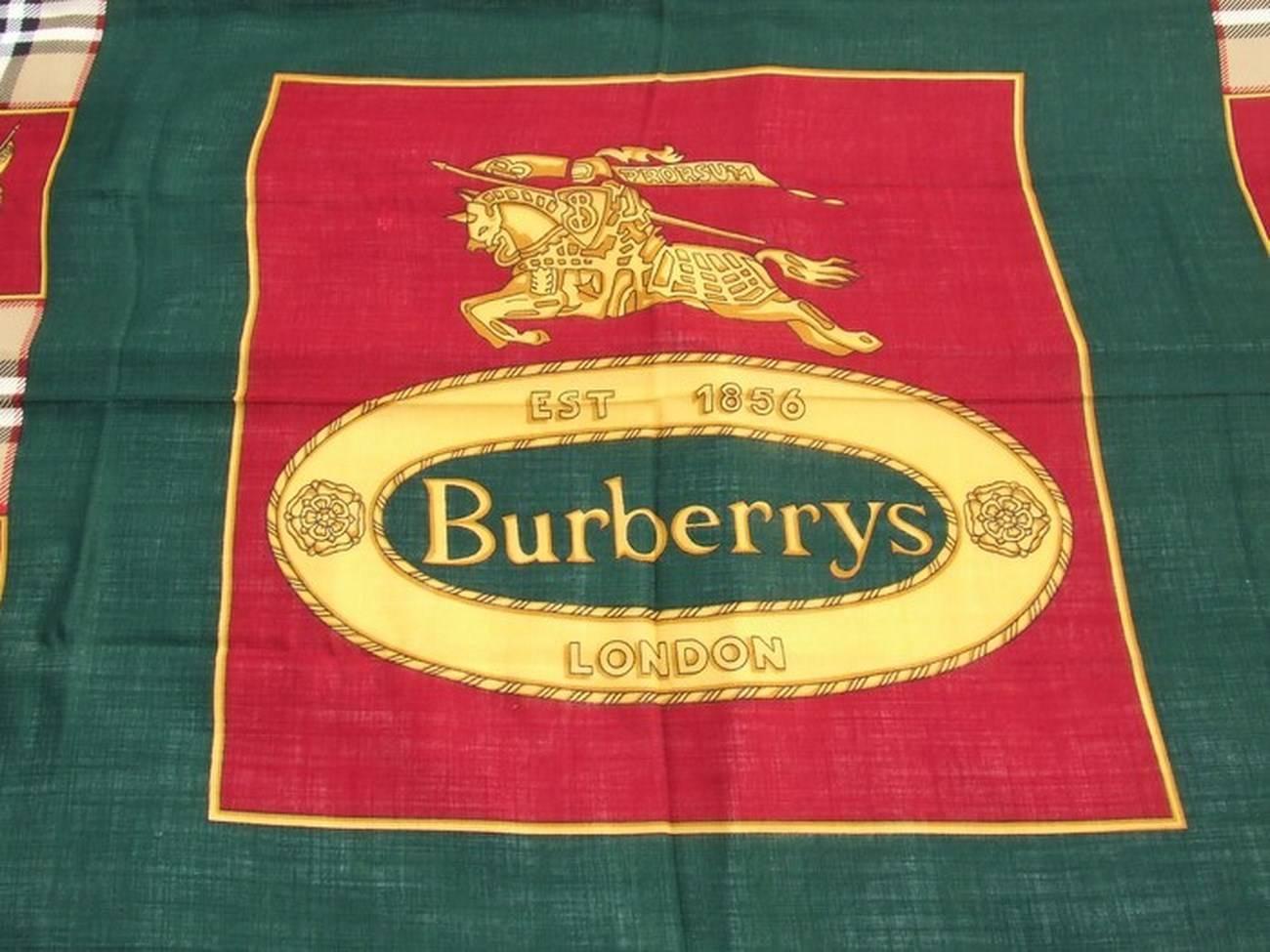 burberry scarf pattern